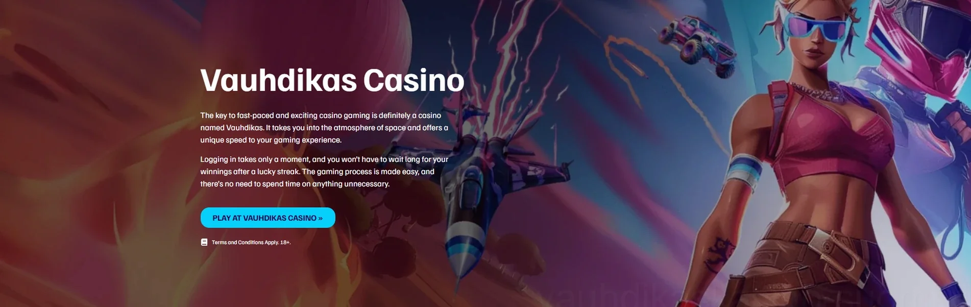 Vauhdikas Casino Pelikokemus